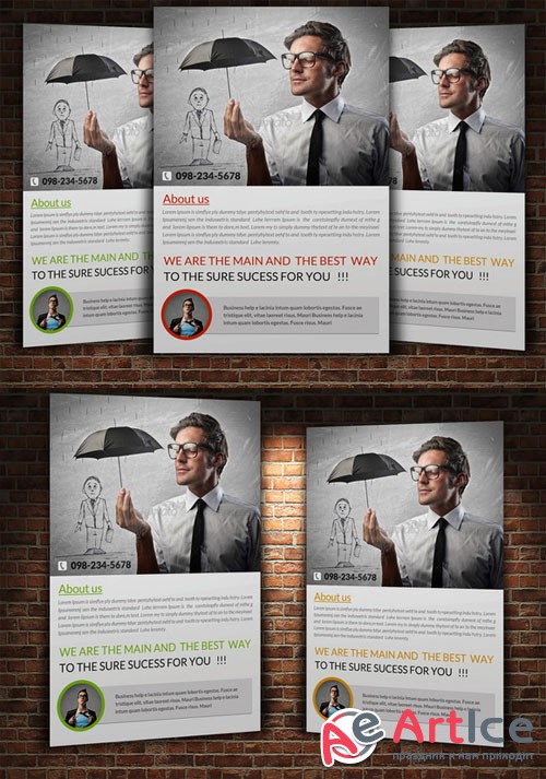 Creativemarket Creative Business Flyer Template 225087