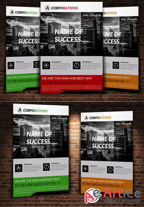 Creativemarket Creative Business Flyer Template 225188