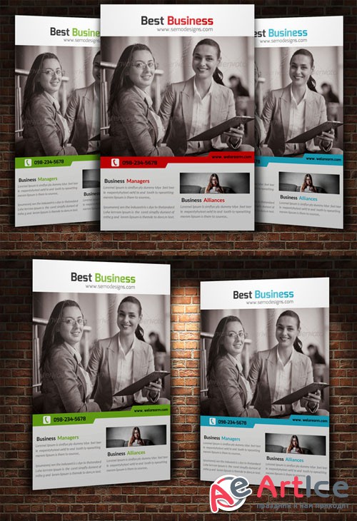 Creativemarket Creative Business Flyer Template 225126