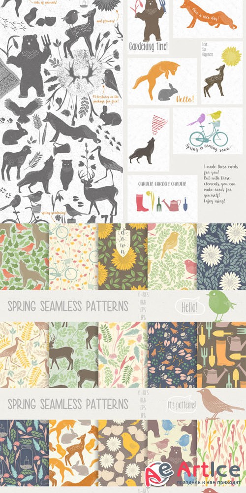 Spring collection - Creativemarket 200604