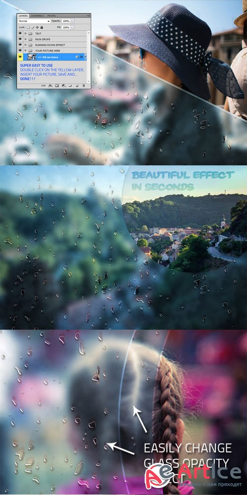 Creativemarket Foggy Window Instant Effect 52081