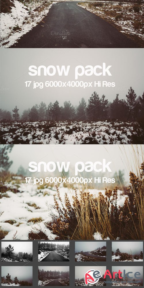 Creativemarket Snow Pack 157284