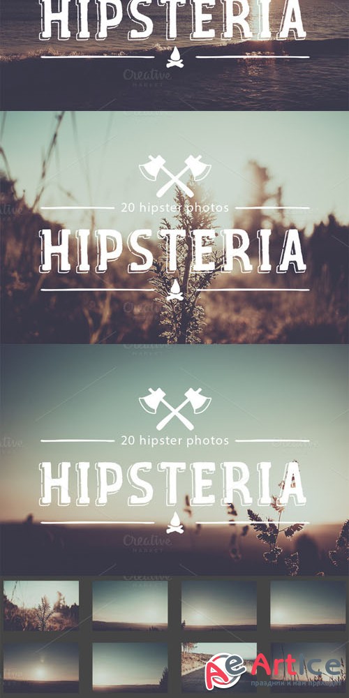 Creativemarket Hipsteria Photo Pack 92804