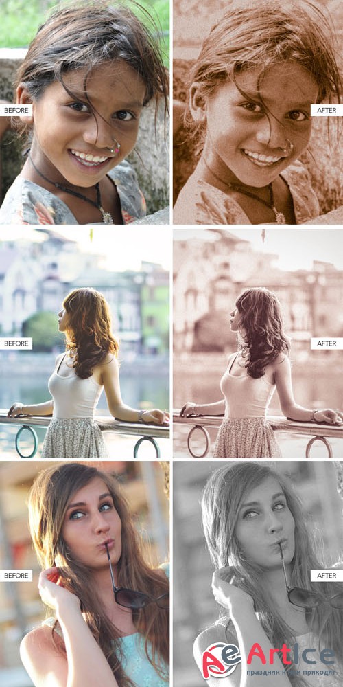 Creativemarket Retro Lightroom Presets 147947