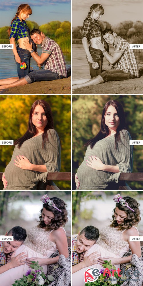 Creativemarket Pregnancy Lightroom Presets 147876