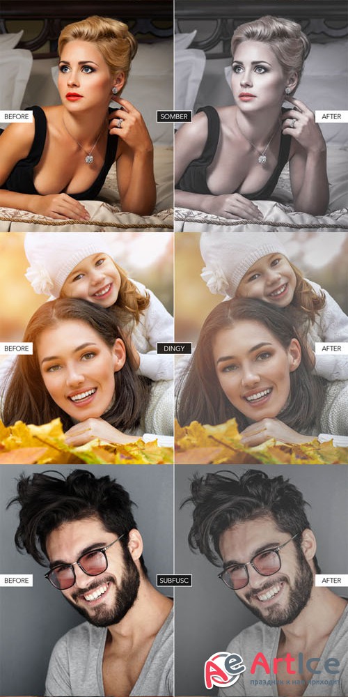 Creativemarket Matte Lightroom Presets 147349