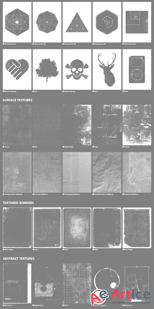 Textures & Image Masks Collection - Creativemarket 177283