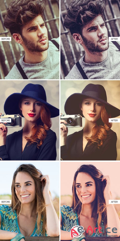 Creativemarket Hipster Lightroom Presets 147375