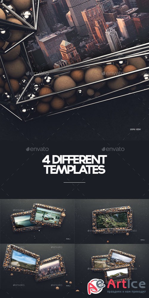 Wooden Photoframe Template V.1 - Graphicriver 10780981