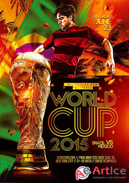 World Cup Flyer Template 2