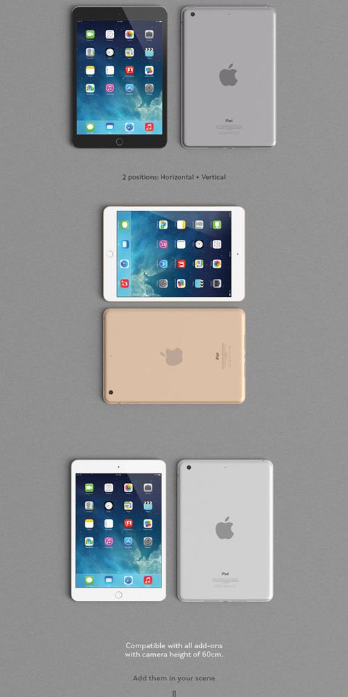 PSD - iPad Mini Mock up