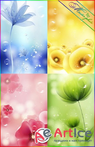   PSD    - Colour_Flowers