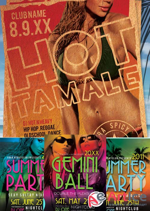 Summer Flyer Templates part 2