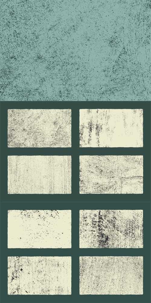 Light Grunge Textures Vector Set