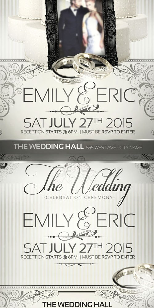 Flyer Templates - The Wedding PSD