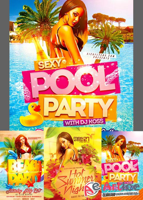 Summer Flyer Templates part 5