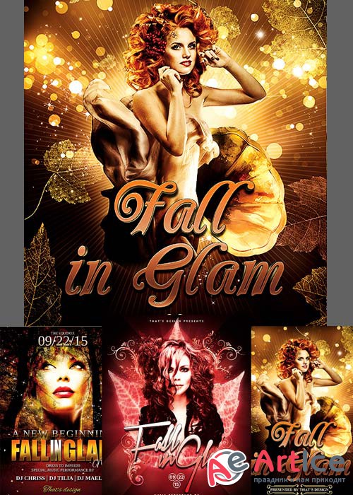 Fall in Glam Flyer Bundle