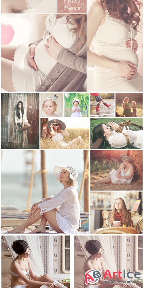 Creativemarket - Soft Pastels Lightroom Presets 95898