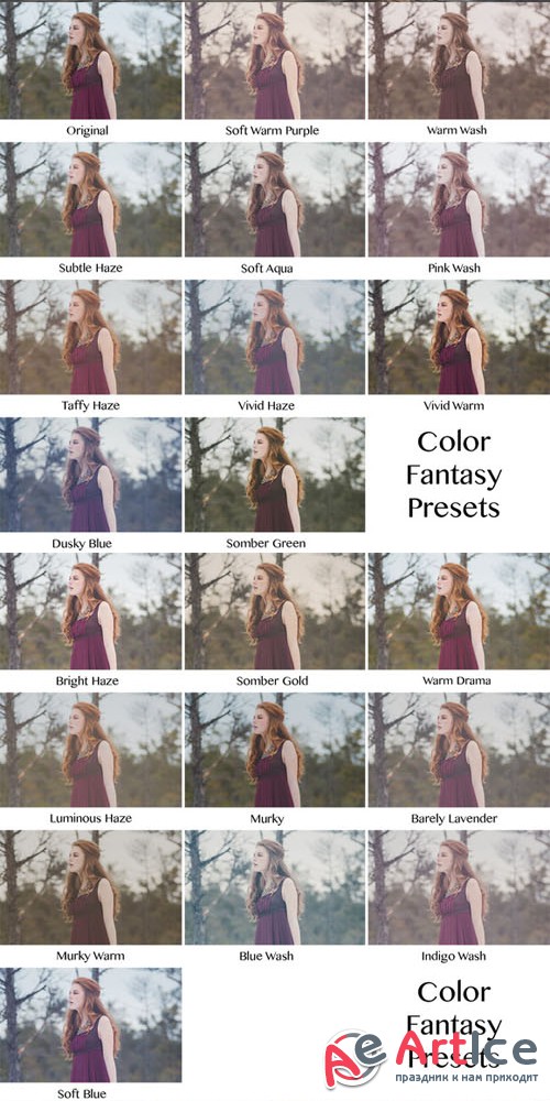 Creativemarket - Color Fantasy Lightroom Presets 190353