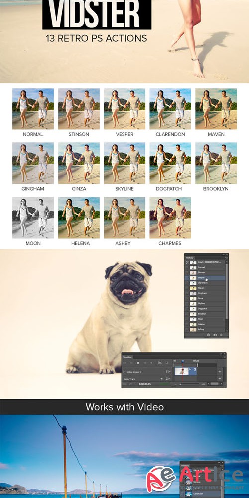 Instant Vidster - 13 Instagram FX - Creativemarket 7700