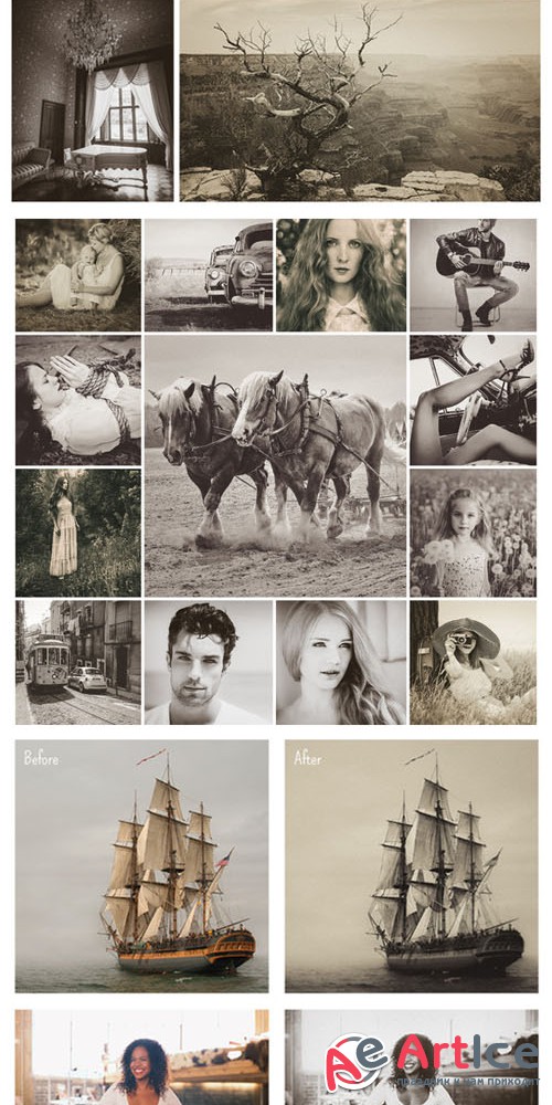 Creativemarket - Wet Plate Lightroom Presets 65262