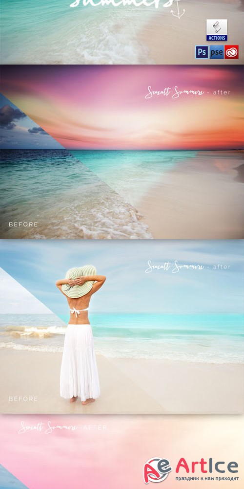 Creativemarket - Seasalt Summers Action Collection 264167