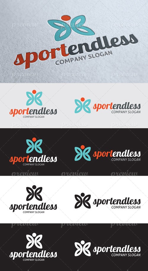 Vector Sport Endless Infinity Logo