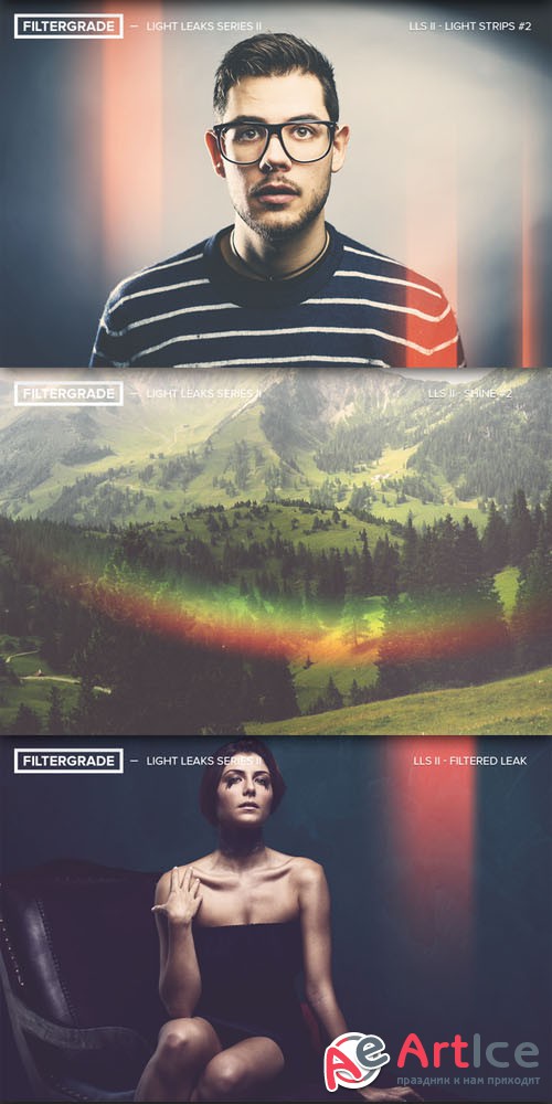 FilterGrade Light Leaks Series II - Creativemarket 19388