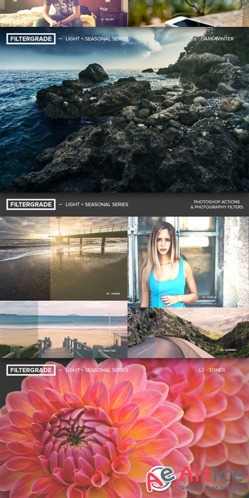 FilterGrade Light + Seasonal Series - Creativemarket 19693