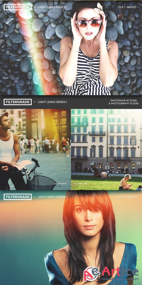 FilterGrade Light Leaks Series I - Creativemarket 19382