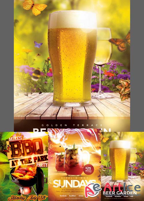 Summer Flyer Templates part 7