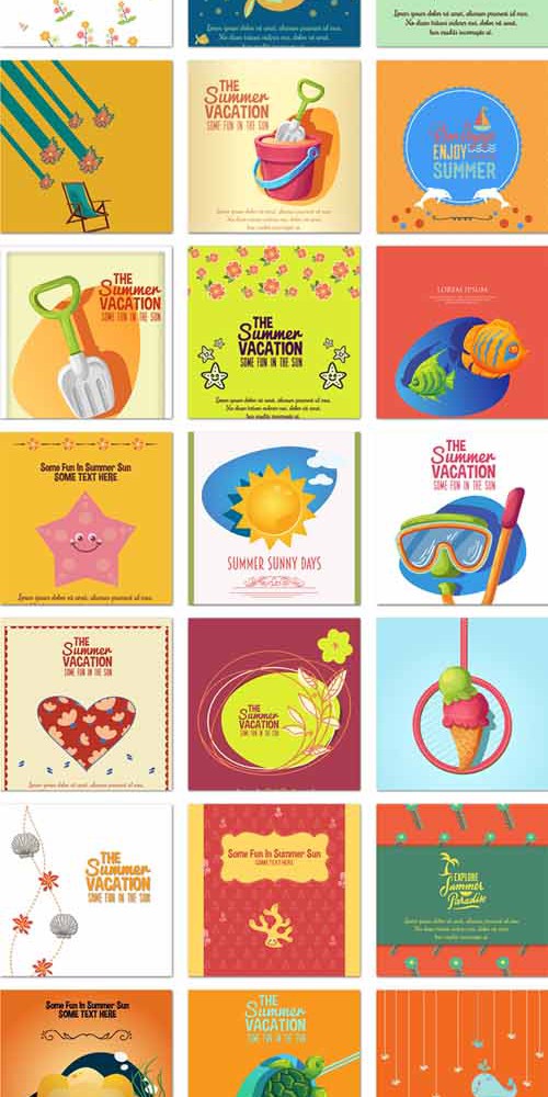 Vector Summer Illustrations