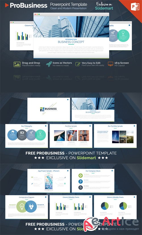 ProBusiness PowerPoint Presentation Template