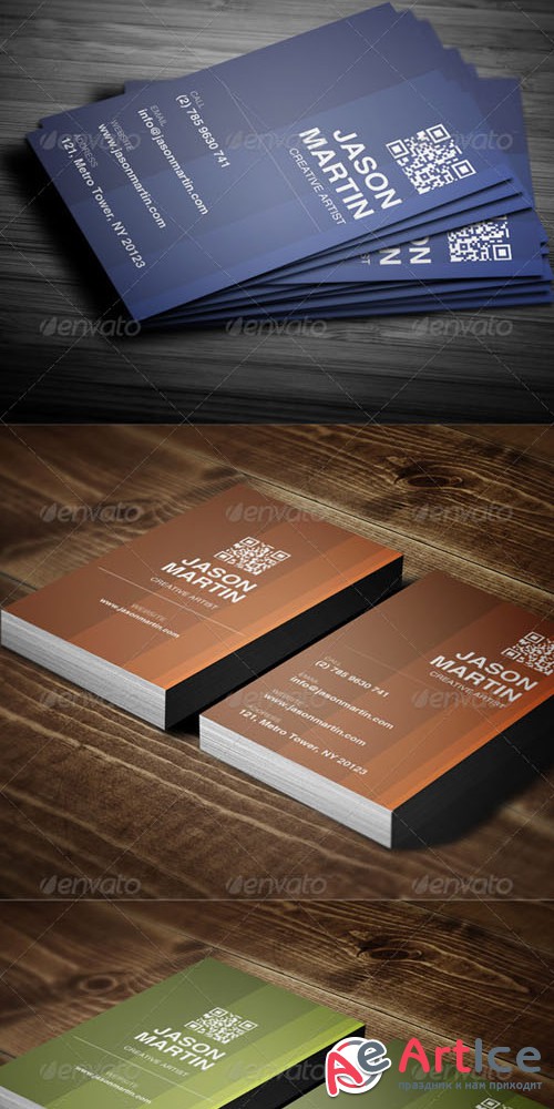 Creative Business Card - 08 - Graphicriver 3792145