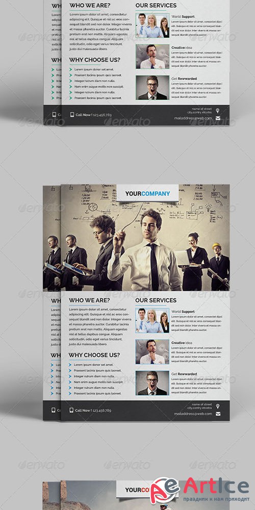 Graphicriver - Multipurpose Business Flyer 8414532