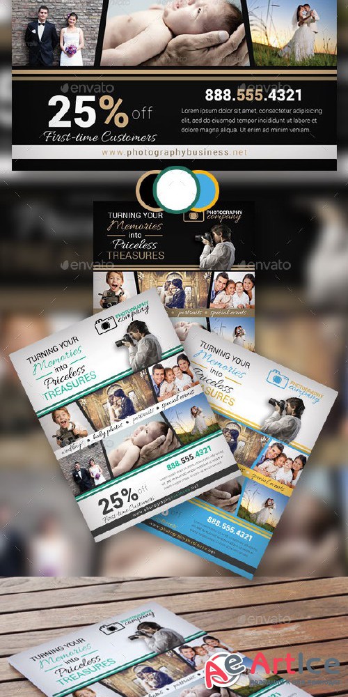 Photography Business Flyer 13 - Graphicriver 9488495