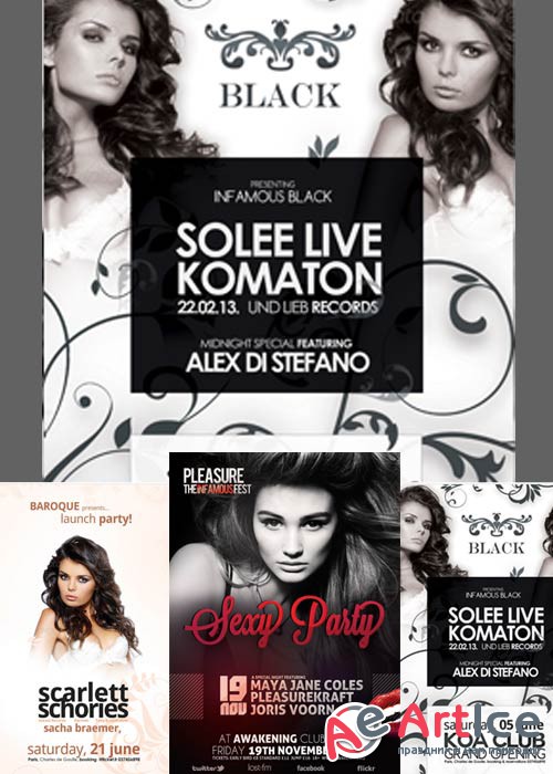 Party Flyer Bundle par 13