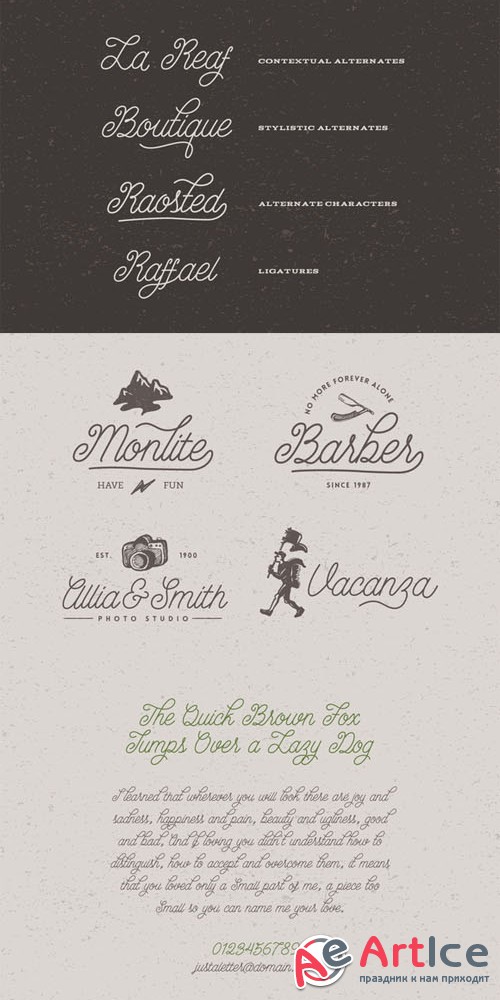 Hipsteria + Bonus - Creativemarket 57786