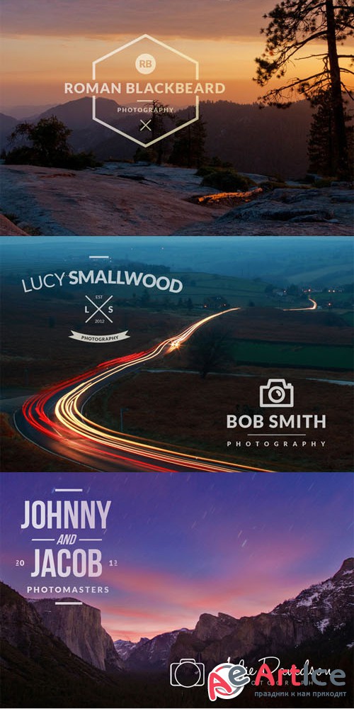 Creativemarket - 10 Photography Logo Templates 12061