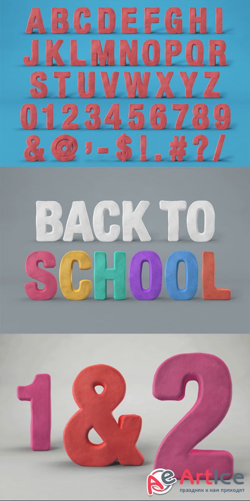 Creativemarket - Play Dough Type 129890