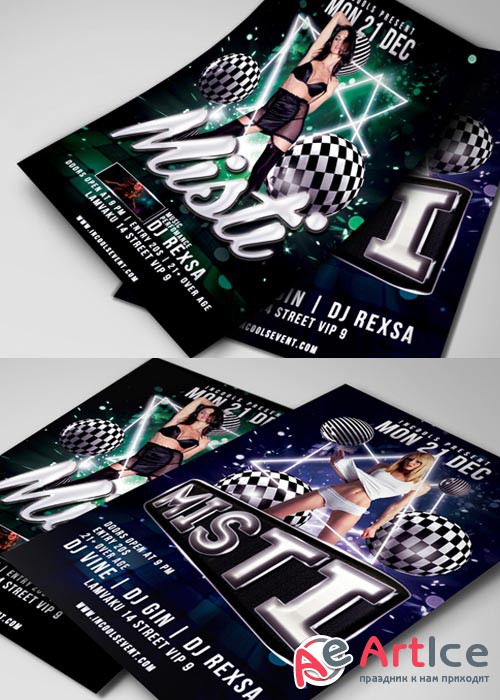 Misti Flyer Template