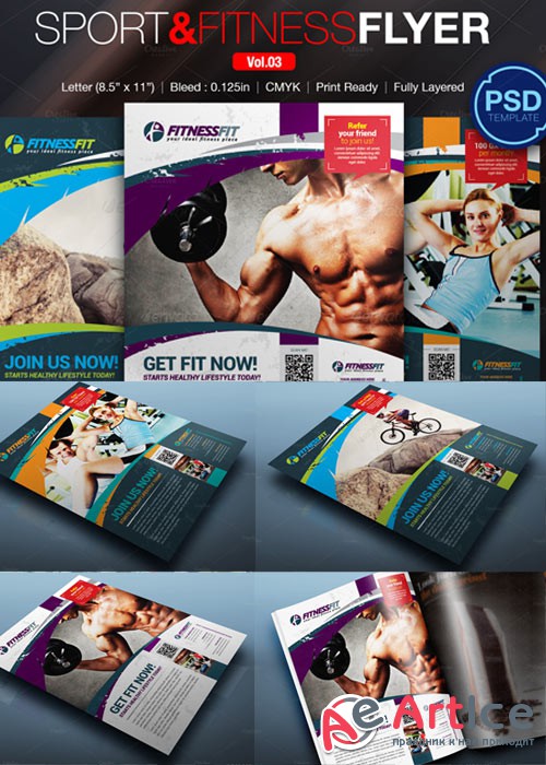 Sport Fitness Flyer Vol.03