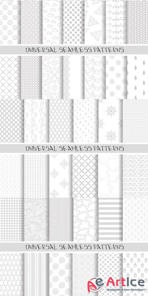 Creativemarket - 50 Seamless patterns 153794