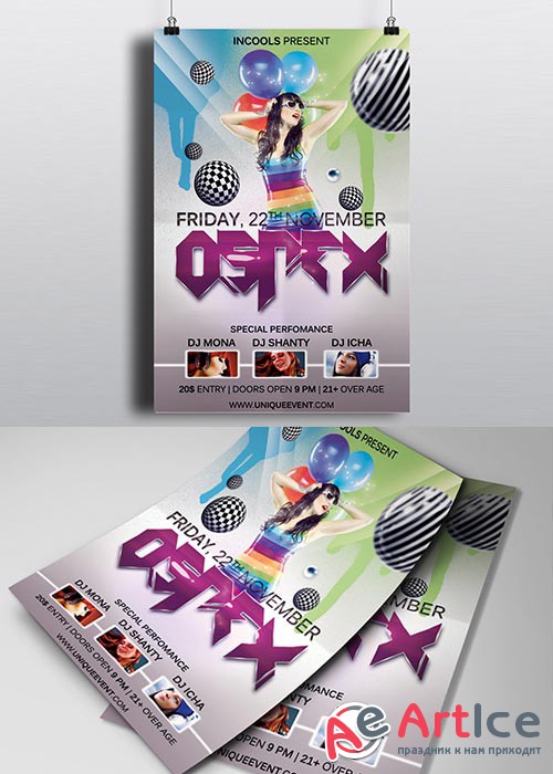 Ospex Flyer Template