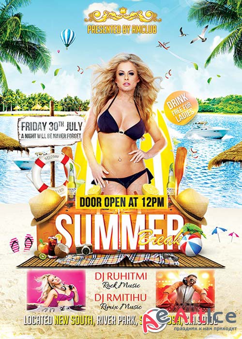 Summer Flyer Templates part 10