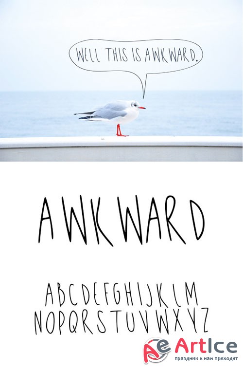 Creativemarket - Awkward Font 28512