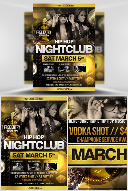 Flyer Template - Hip Hop 2