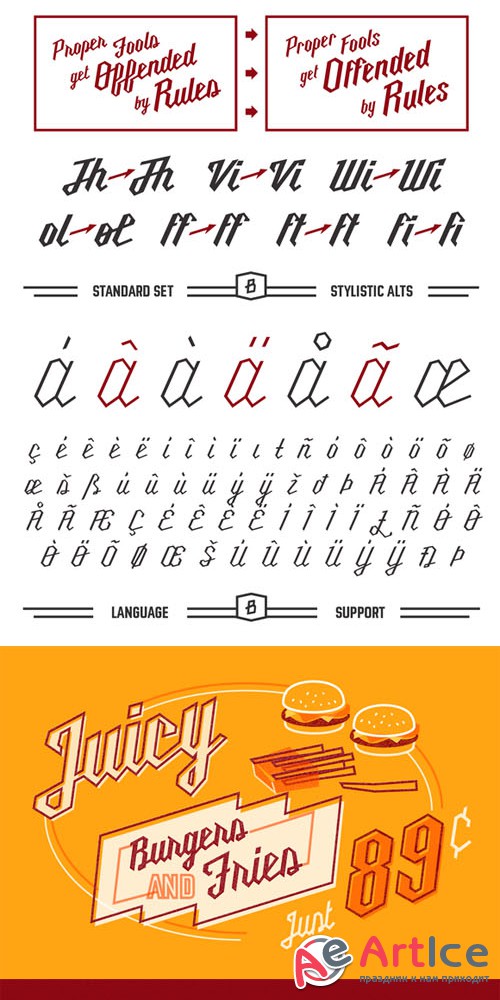 Creativemarket - Millie Font 2715