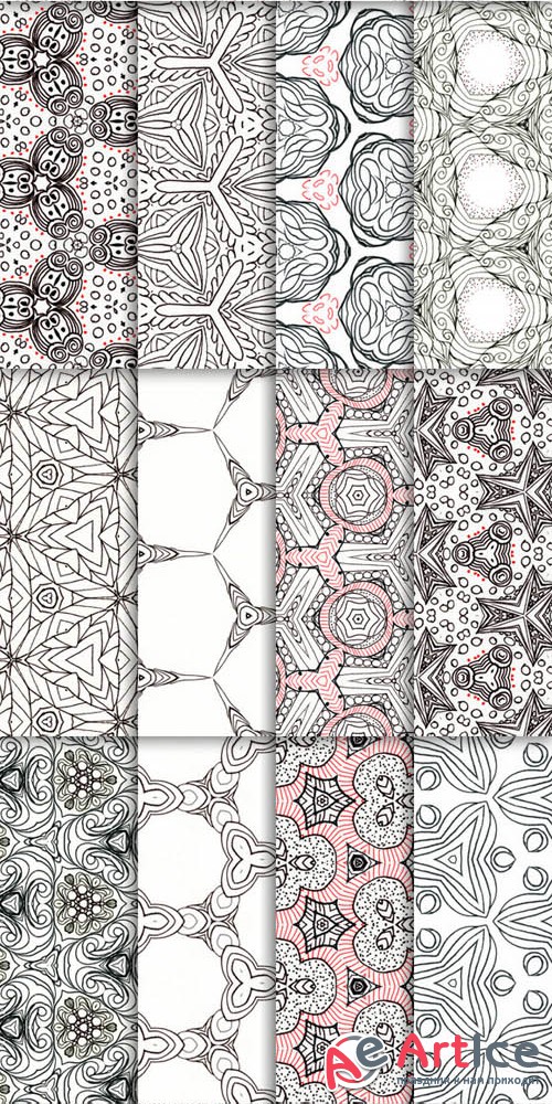 Creativemarket - 45 Ballpoint Patterns 15082