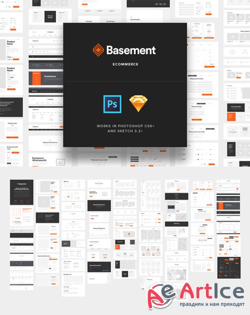 Creativemarket - Basement Ecommerce 217272